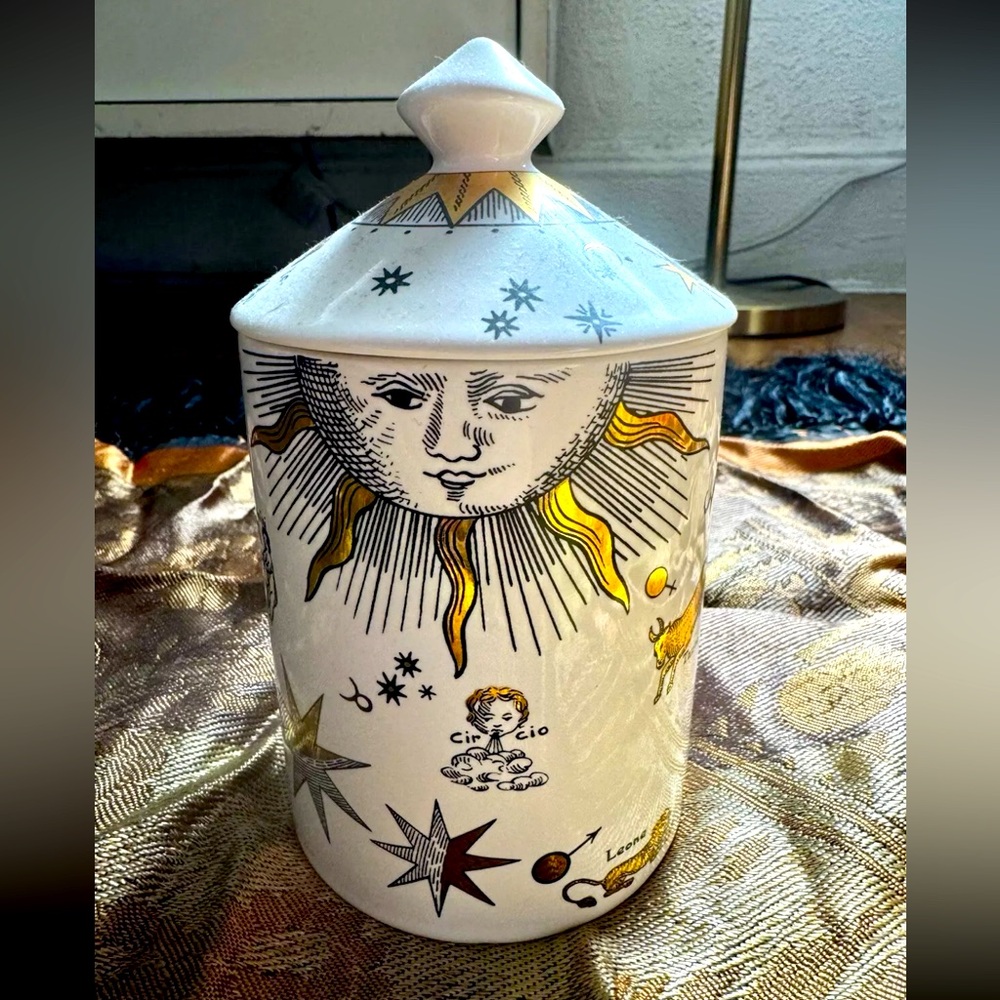 Fornasetti Astronomici Large Scented Candle Astrology Rare